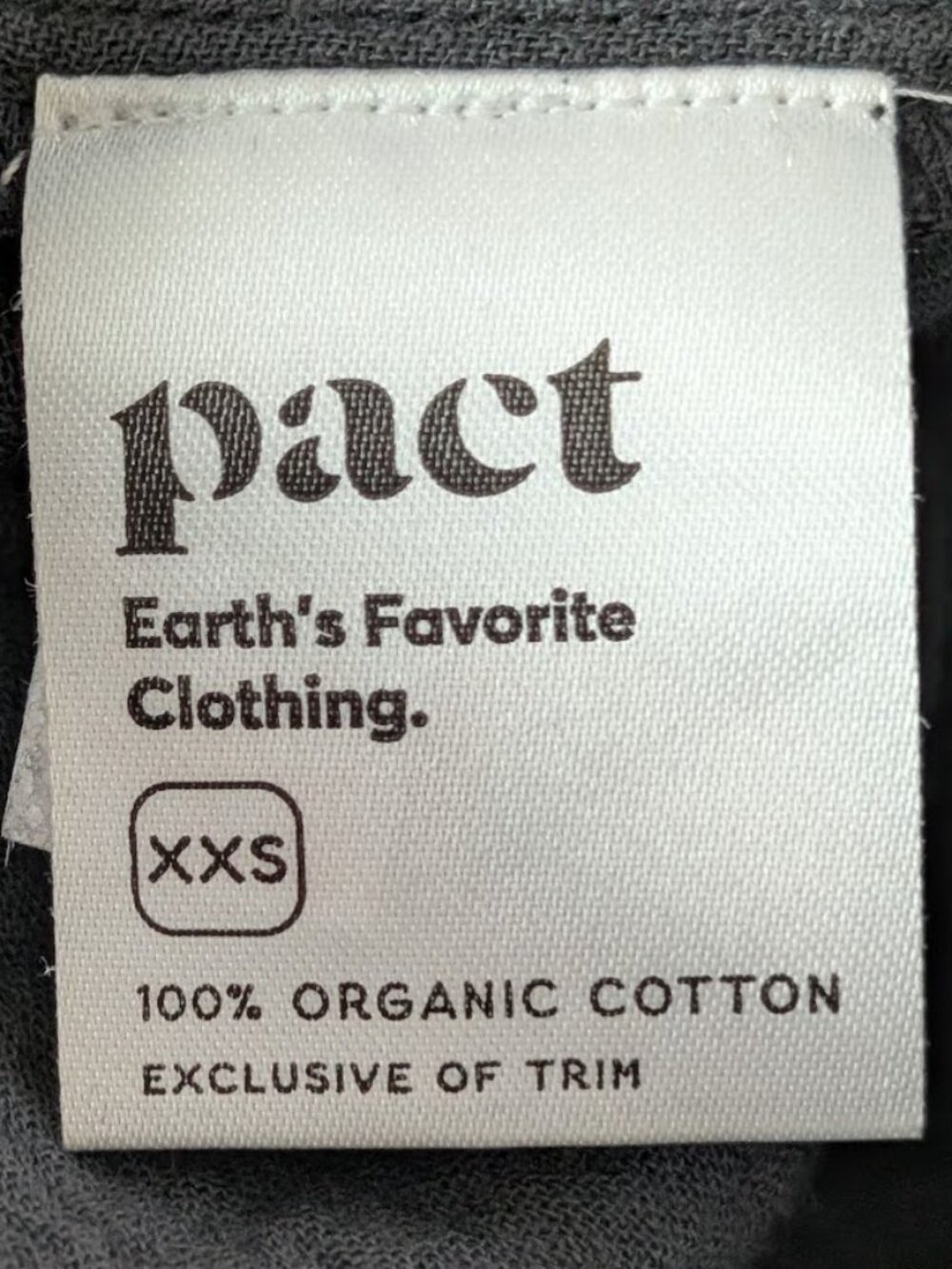 Pact Double Gauze Split Hem Pants XS - Picture 6 of 9